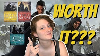 i'm so glad i finished riyria revelations... here's my trilogy review! *spoiler & non-spoiler*