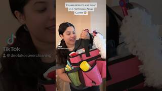 What’s in my cleaning caddy PT1😱💰#cleantok #airbnb #airbnbcleaning #airbnbtips #cleaninghacks