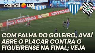 FELIPE AVENATTI ABRE O PLACAR PARA O AVAÍ CONTRA O FIGUEIRENSE NA RECOPA CATARINENSE 2026