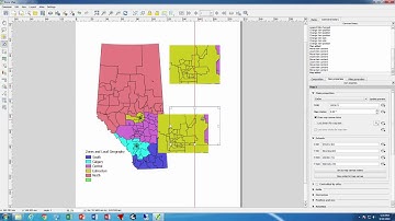 QGIS ComposeMap