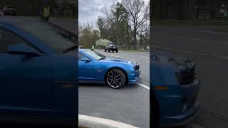 Crazy cars leaving a car show #cars #automobile #carshow #fast