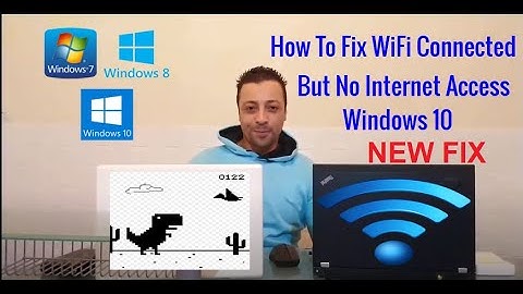 how to fix wifi connected but no internet access windows 10 | NEW
