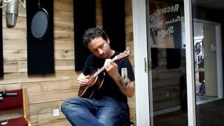 Daniel Seriff Stops By Recording Studio For A Ukulele Demo