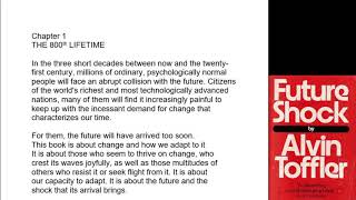 Future Shock - Test video