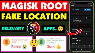 How To Magisk Root Android | Fake Location Gps | Saned Jahez Hs Rider Gorafeeq Food Delivery Apps | screenshot 4