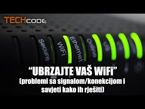 Kako ubrzati WiFi? (rješavanje problema sa signalom/konekcijom)