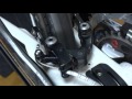シマノ 105 BR-R7010-R アンダーBBマウント リアブレーキキャリパー が動く様子