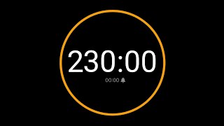230 Minute Timer with Alarm / iPhone Timer Style