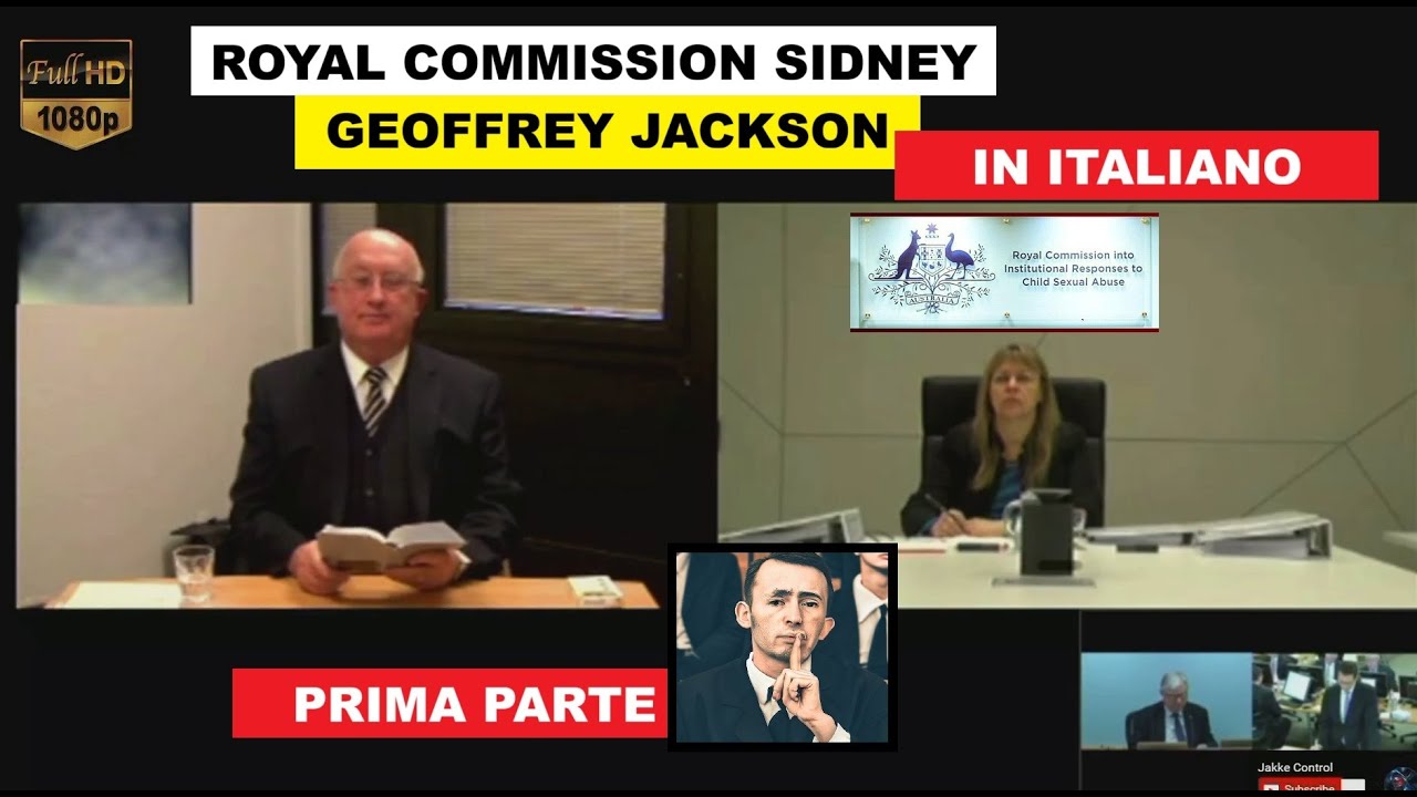 ITALIANO - Geoffrey Jackson Sidney Royal Commission 14/08/2015 