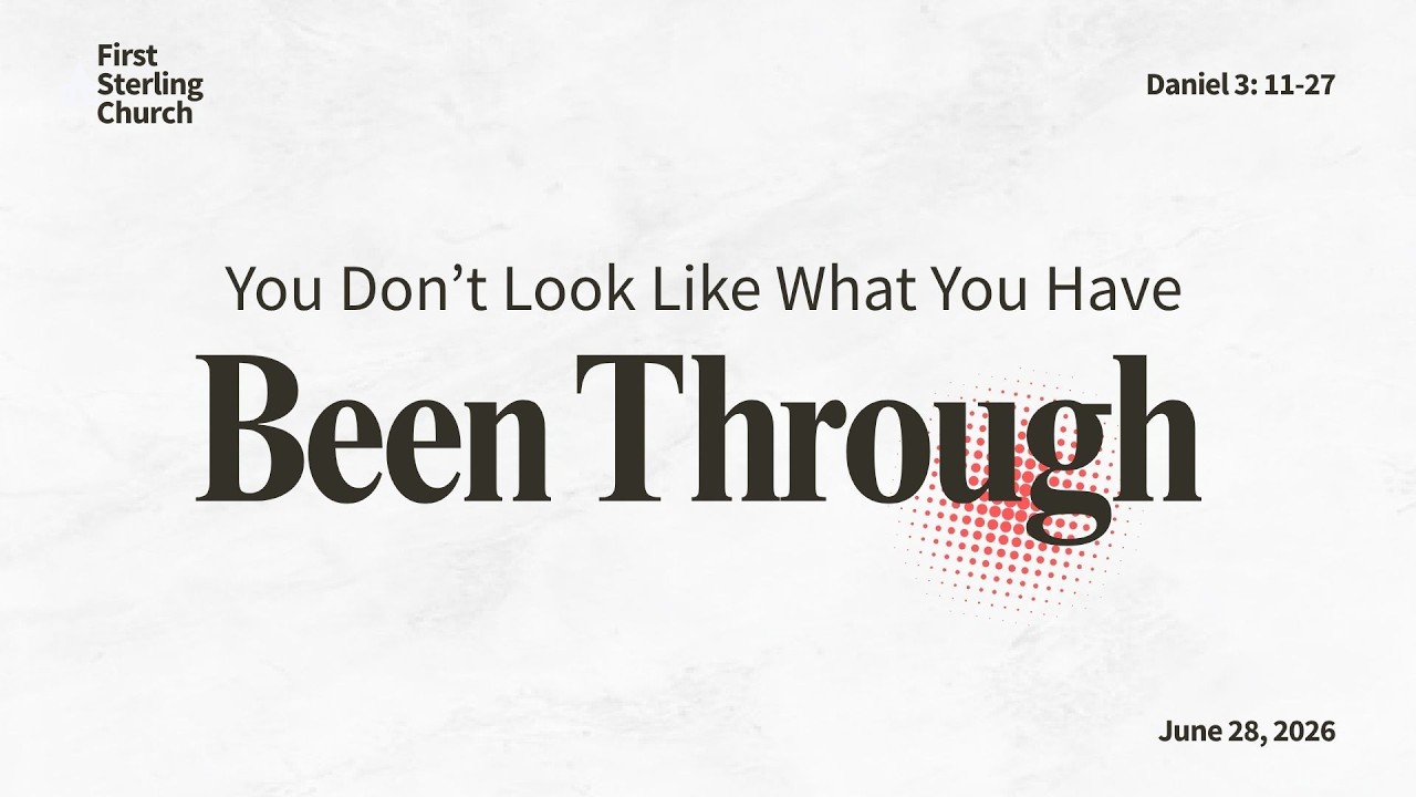 You Don't Look Like What | First Sterling Church | Bishop Leslie Patterson Jr. Senior Pastor