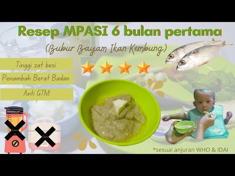 Resep Mpasi Ikan Kembung 6 Bulan Slow Cooker