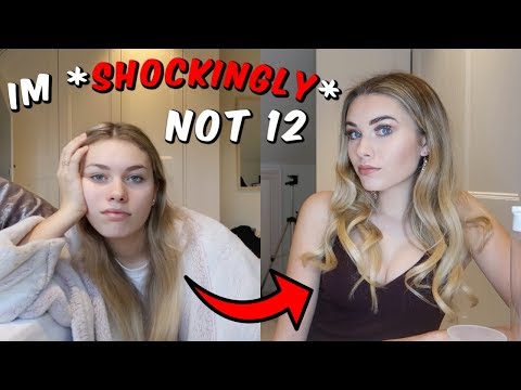 HOW TO LOOK OLDER THAN YOU ARE GRWM *dramatic transformation*