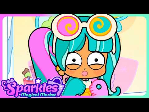 Roxi's Never Ending Sugar Rush | @SparklesMagicalMarket | Spin Sparkle | Cartoons for Kids