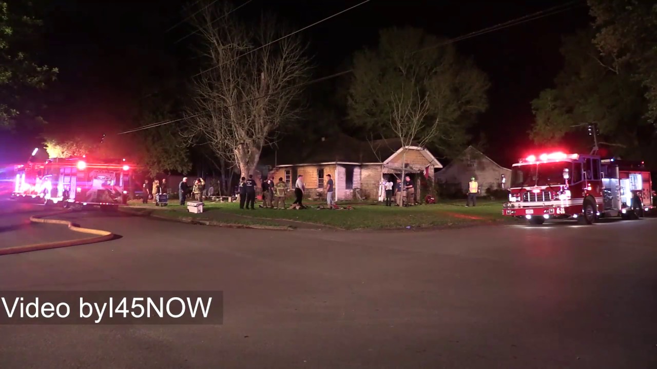 RAW VIDEO Pasadena, Texas house fire 03/20/2017 YouTube