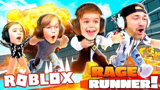 Can We Beat Roblox RAGE RUNNER?! Who Will Win and Who Will RAGE?! Sopo Squad Gaming!