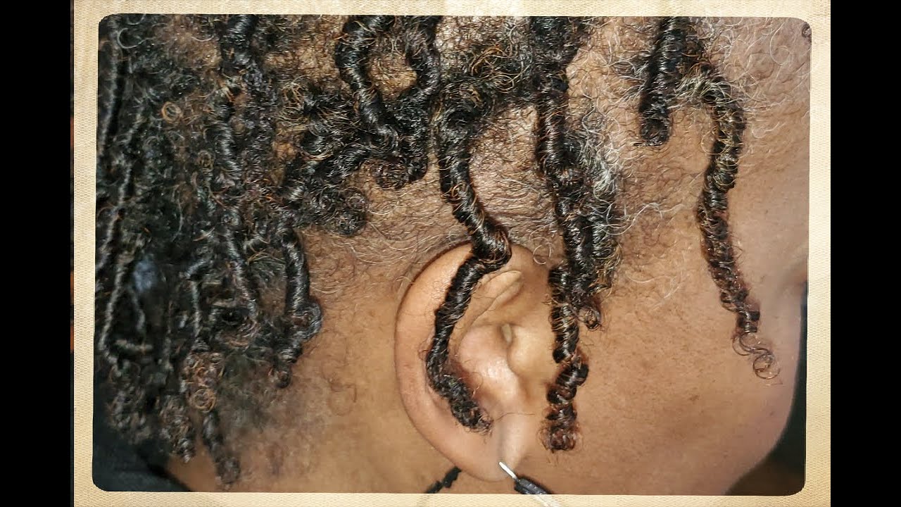 RaeNatural Finger Coils On Thin/Fine Natural Hair W/ Aunt Jackie's