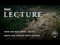 David ilan  how ancient israel began a new archaeological perspective