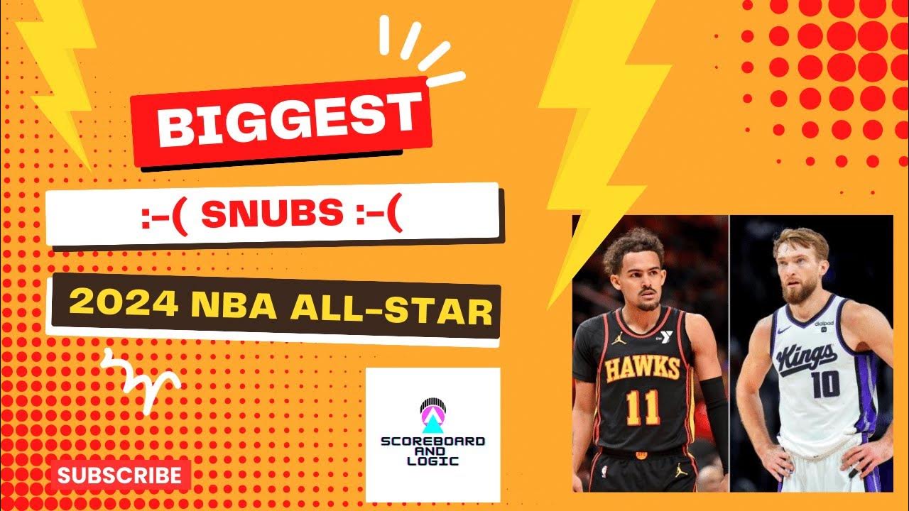 Biggest NBA AllStar Snubs in 2024 YouTube