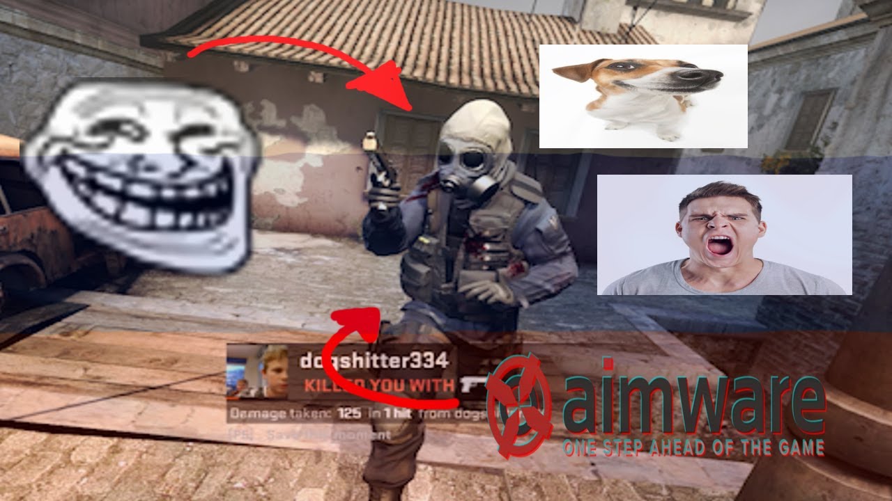 Angry russian counter strike go admin XDD - YouTube