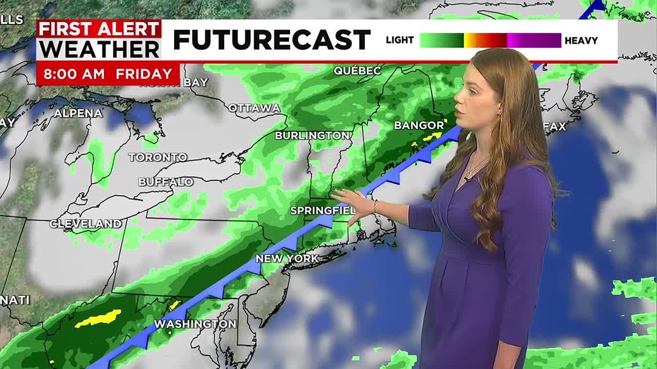 A Couple Of Shower Chances & Warm Days This Week - YouTube