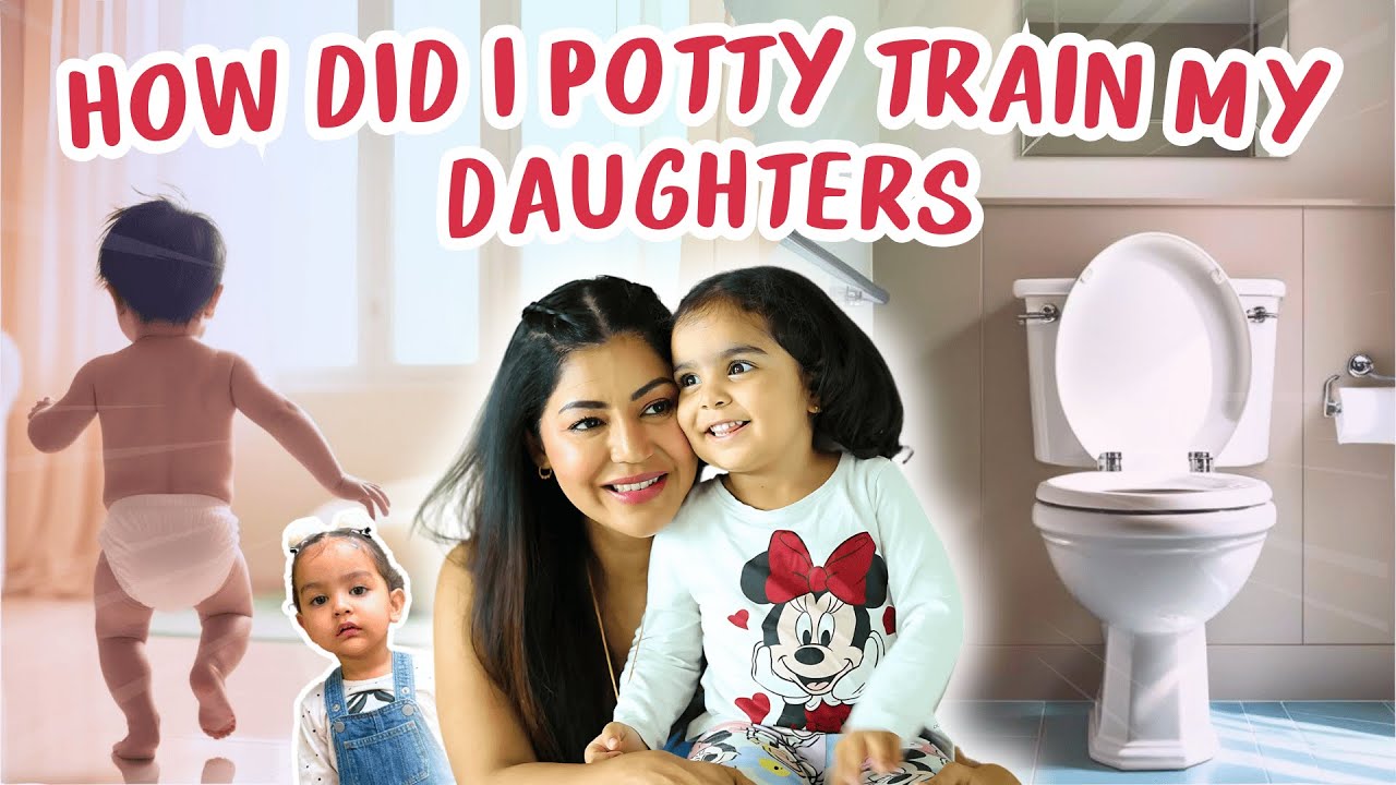 The journey how I  potty trained my daughters | HINDI | WITH ENGLISH SUBTITLES | Debina Decodes |