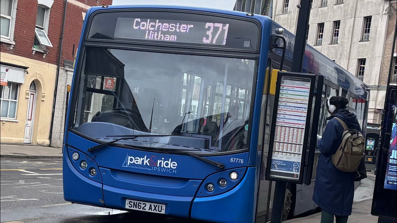 *Maxed Out!* First Essex ADL Enviro 300 E30D 67776 SN62 AXU Route 371