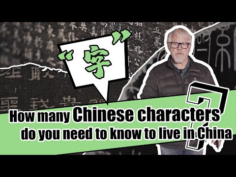 Thumbnail for How many Chinese characters do you need to know to live in China?