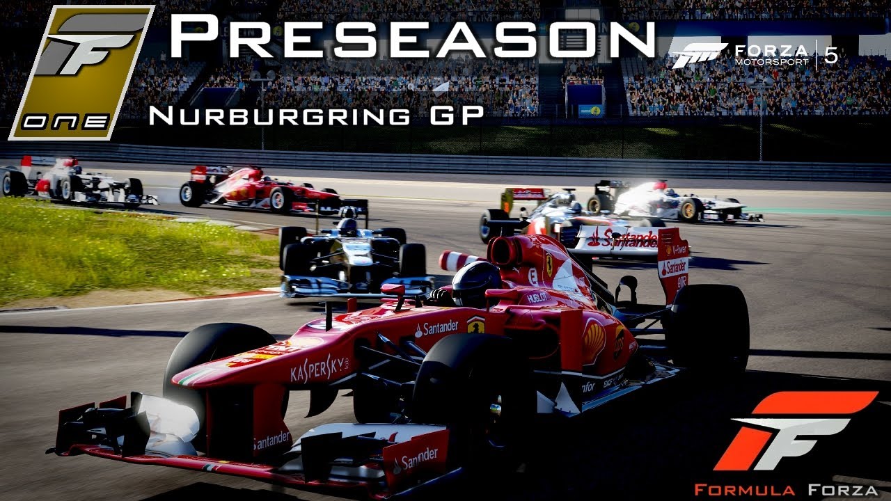 Formula Forza [FF1 2014] - Preseason Test - YouTube