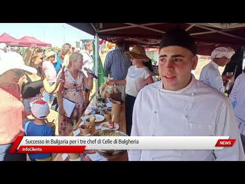 Successo in Bulgaria per i tre chef di Celle di Bulgheria