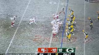 packers vs 49ers insane ending