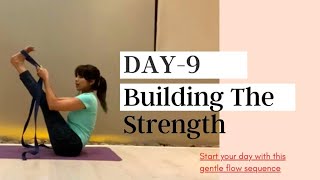 Day 9 - Yogasana with strap/towel | Shoulder mobility exercises : Priyanka Sharma