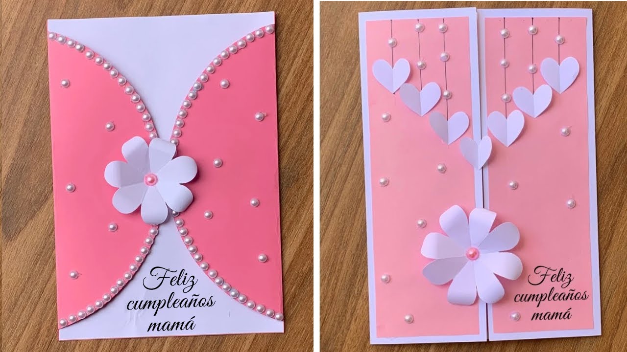 Как сделать открытку-сюрприз для мамы 🎁 Открытка на день рождения для мамы своими руками