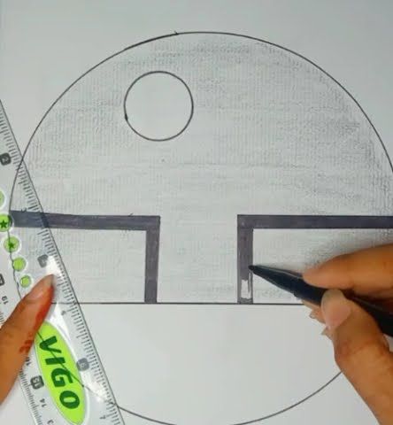 Circle drawing l How to draw circle drawing step by step..... - YouTube