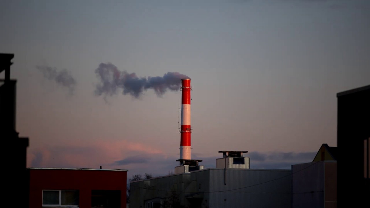 Biomass plant in Tallinn | 4k Time laps WEHEAT