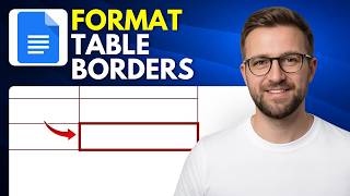 How to format table borders in Google Docs (Step By Step 2026)