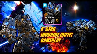 5*[IRONHIDE(ROTF)]Gameplay Transformers:Forged To Fight