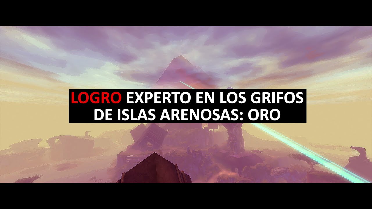 logro experto en los grifos de islas arenosas ORO