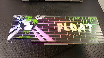 Float addressable RGB GPU backplate