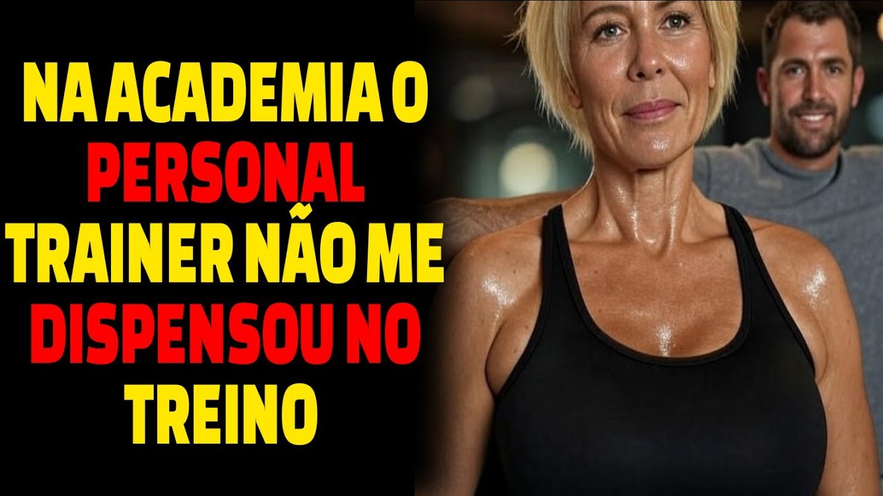 “Achei que o treino tinha acabado... mas ele quis me corrigir mais uma ...