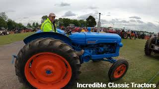 Classic Tractors at the 39th Castle Combe Steam Rally - Saturday 16th & Sunday 17th May 2026