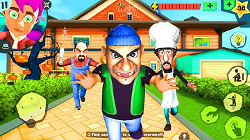 Scary Robber Home Clash - New Update New Levels (Android, iOS)