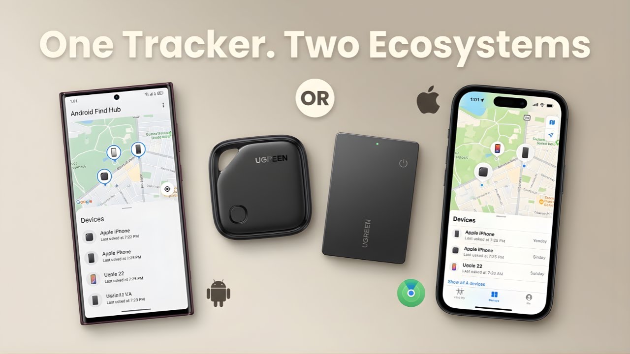 These UGREEN Trackers Work With Both iOS and Android