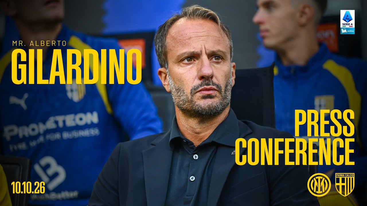 Press Conference | Alberto Gilardino | Inter-Parma | Serie A Enilive 2026/27