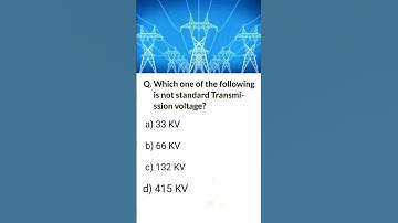 Standard transmission voltage | Electrical mcq | power system | transmission Line | Hira sir | NEA