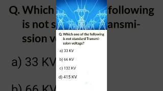 Standard transmission voltage | Electrical mcq | power system | transmission Line | Hira sir | NEA