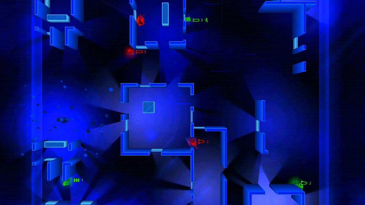 Frozen Synapse: Olrok (green) vs HS21 (red) - Extermination