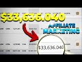 Affiliate Marketing (NEW)🔥Traffic Source = $33,636 &amp; 838,000 Clicks! (HERE’s HOW!