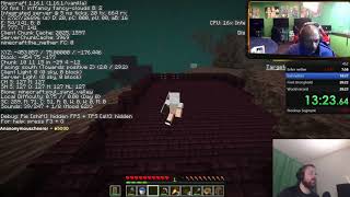 POV: You are watching Forsen speedrunning Minecraft