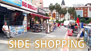 Shopping in SIDE (Kumköy) Türkei 2024. Die aktuellen Preise in den Butiken der Türkei 🥰🇹🇷🇩🇪 #side