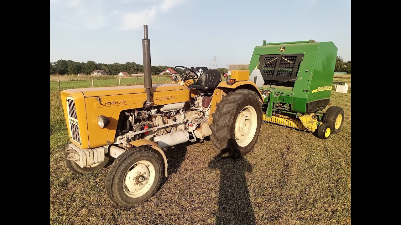 Belowanie potrawu Ursus c360-3p John Deere 572